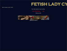 Tablet Screenshot of mistress-cynthia.com
